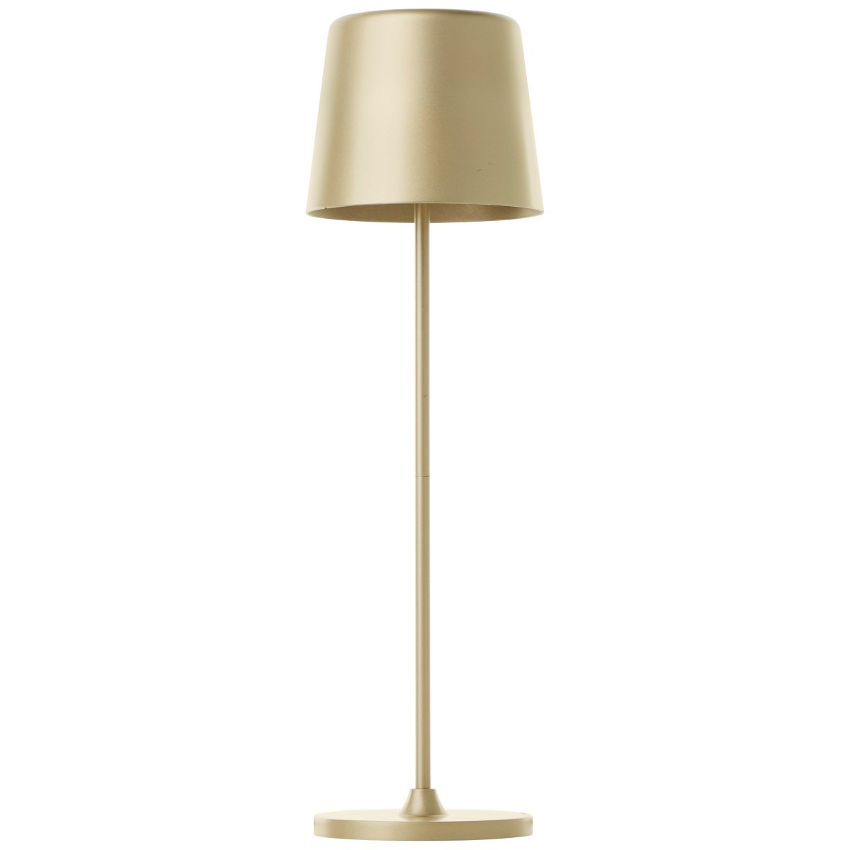 Kaami 37cm Mat guld bærbar Fra Brilliant - Med sin h&oslash;je IP44-klassificering er den vejrbestandig, perfekt til b&aring;de udend&oslash;rs og indend&oslash;rs brug.