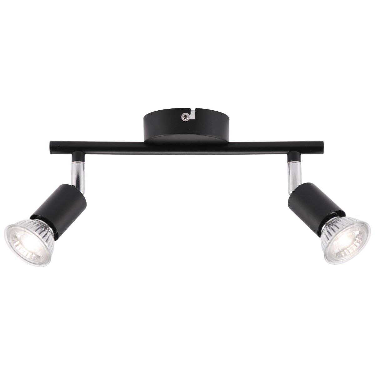 Prato 2 Mat sort spotlight Fra Brilliant - Perfekt til at rette lyset derhen, hvor du ønsker og skabe optimal belysning i dit hjem.