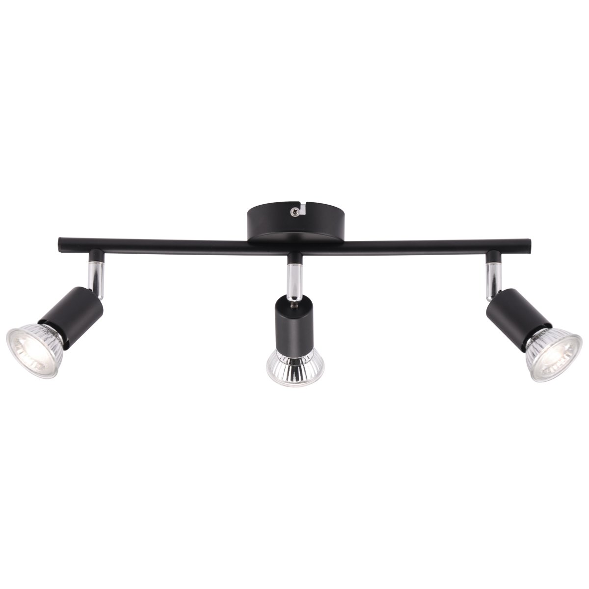 Prato 3 Mat sort spotlight Fra Brilliant - Perfekt til at rette lyset derhen, hvor du ønsker og skabe optimal belysning i dit hjem.