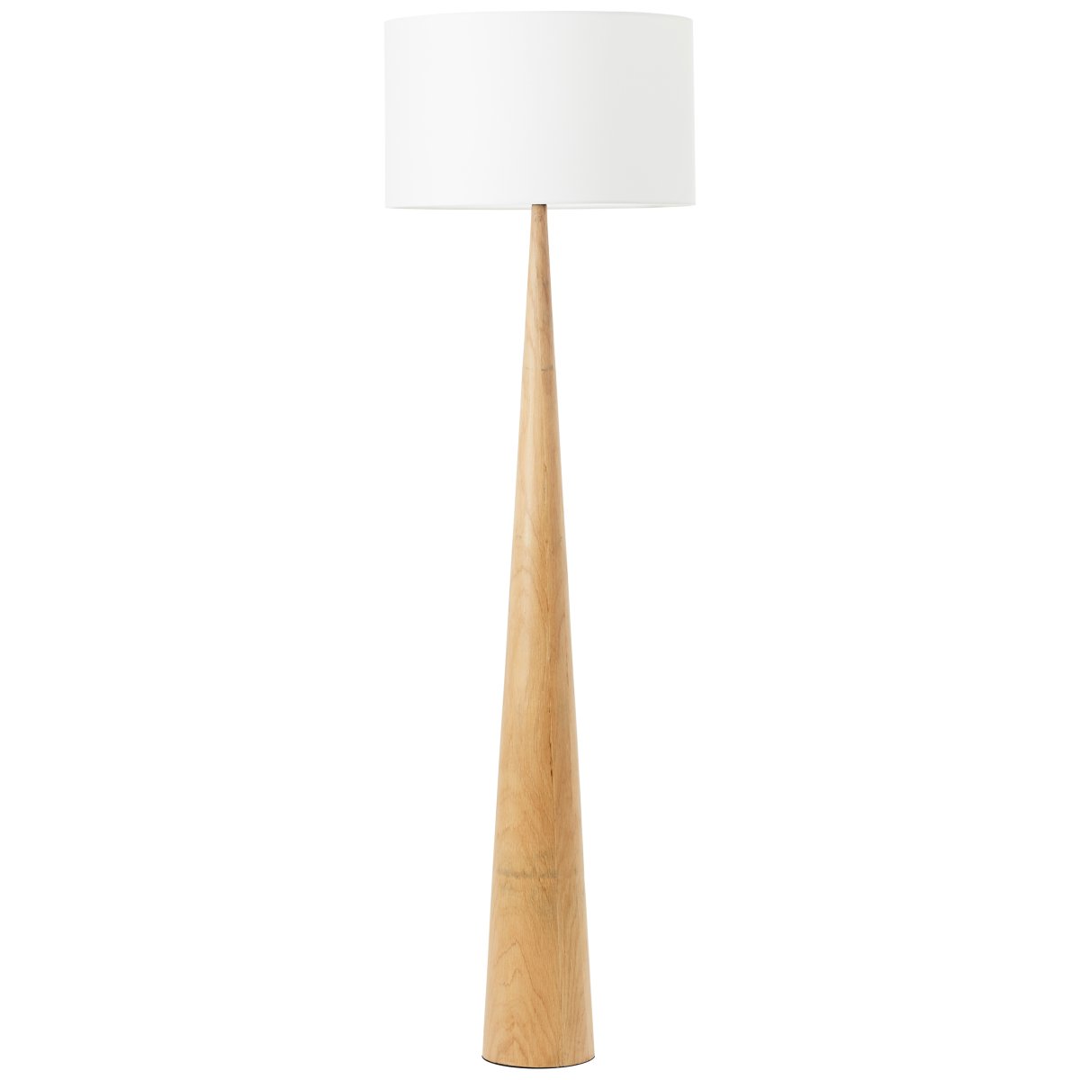 Kirou Træ gulvlampe Fra Brilliant - Kirou gulvlampen er en elegant og moderne belysningsløsning, lavet af træ, metal og tekstil.