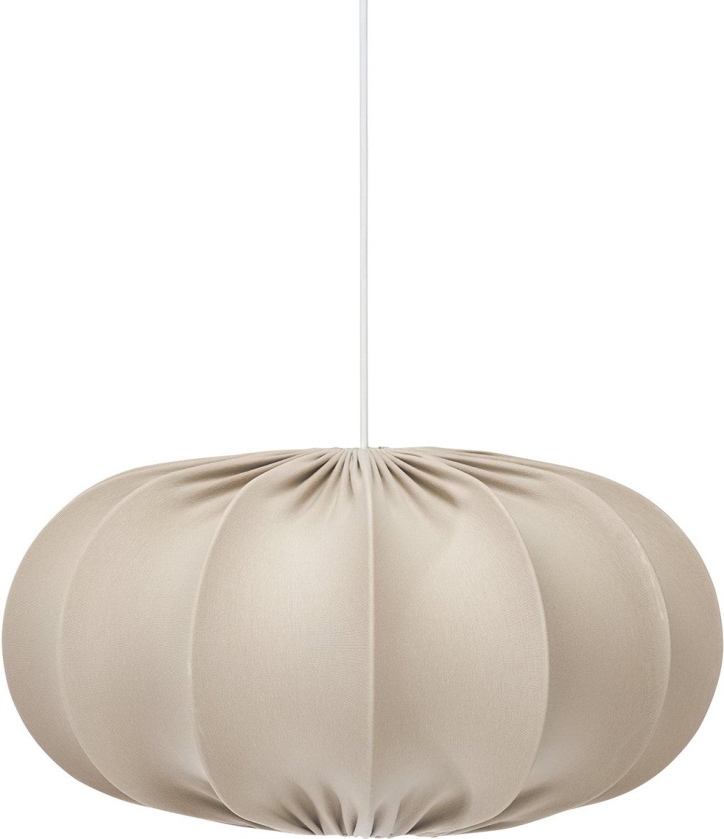 Dalia Skærm Ekskl. Ophæng Ø50 Beige loftslampe Fra PR Home - Dalia tagsk&aelig;rm er en del af en serie af sk&aelig;rme i forskellige st&oslash;rrelser og former bekl&aelig;dt med hvidt jerseystof.