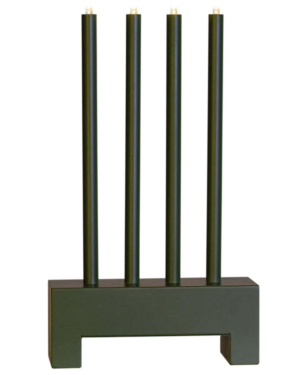 Twinkle Mørkegrøn Fra By Rydéns - Med en h&oslash;jde p&aring; 50 cm og en l&aelig;ngde p&aring; 30 cm lysestage vil Twinkle tiltr&aelig;kke opm&aelig;rksomhed i ethvert milj&oslash;.