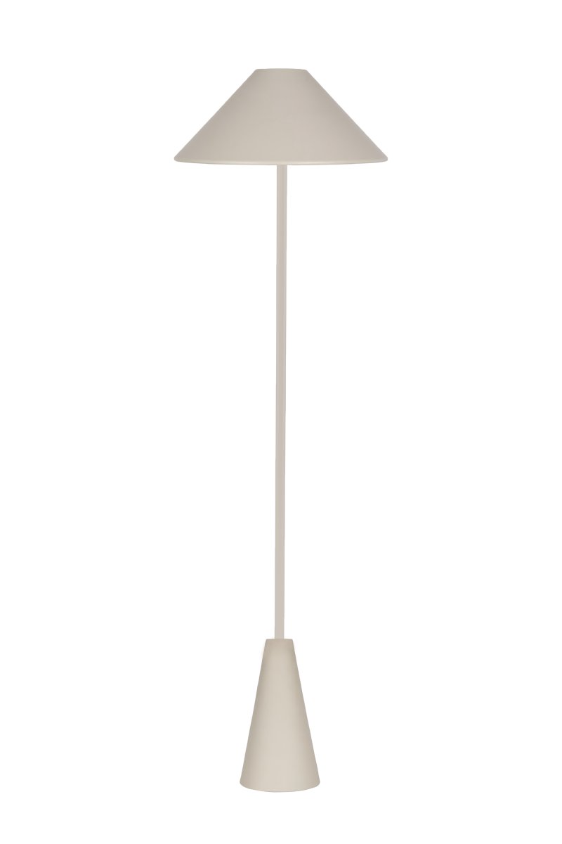 Cannes Beige gulvlampe Fra Globen Lighting - Cannes gulvlampen er baseret på en balance af geometriske former i et minimalistisk og stilfuldt design, der passer ind i mange miljøer.