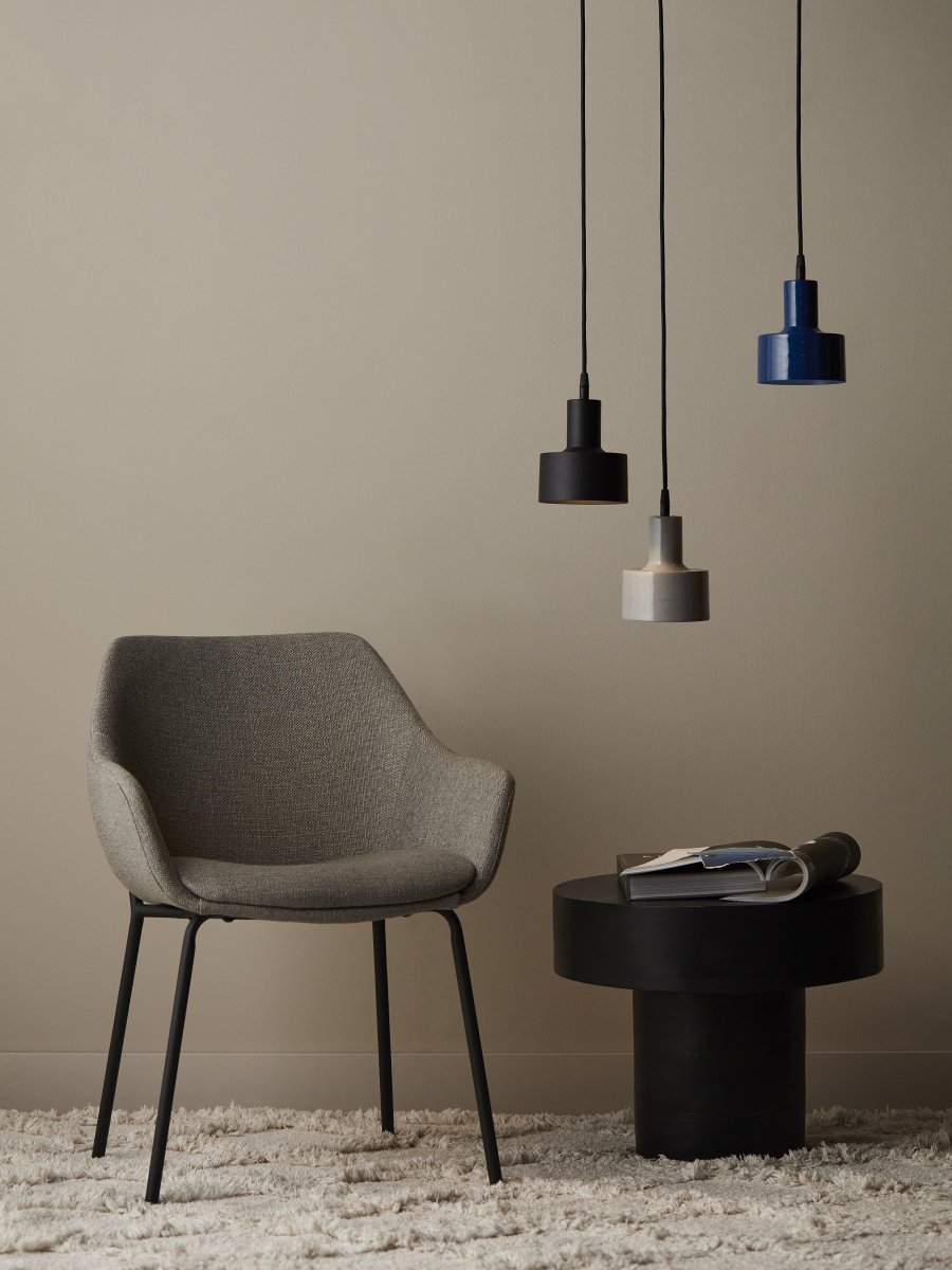 Solo Ø13 Sort vindueslampe Fra PR Home - Sort mat finish b&aring;de indvendig og udvendig.