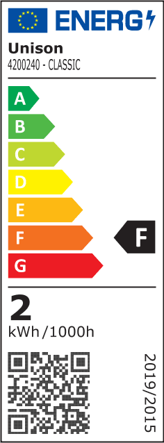 LED E14 Kronelyspære mat 2W 2700K Hvid Fra Unison - Den elegante kronlysform og den matte overflade g&oslash;r den ideel til lysekroner og andre dekorative armaturer, hvor der er brug for atmosf&aelig;risk og energieffektiv belysning.