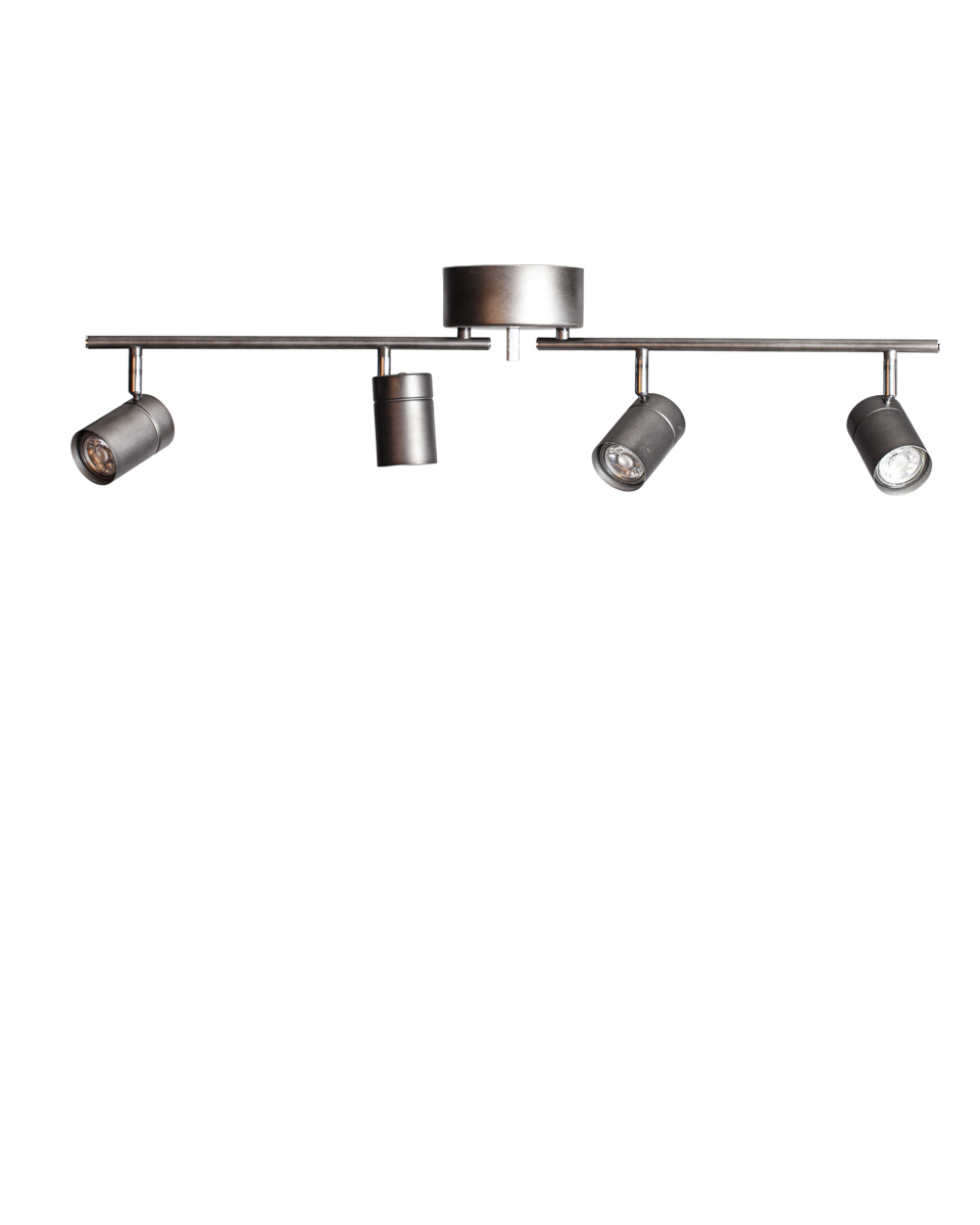 Correct 4 Stålgrå spotlight Fra By Rydéns - Correct loftskinnen er et praktisk produkt, der passer ind i ethvert hjem.