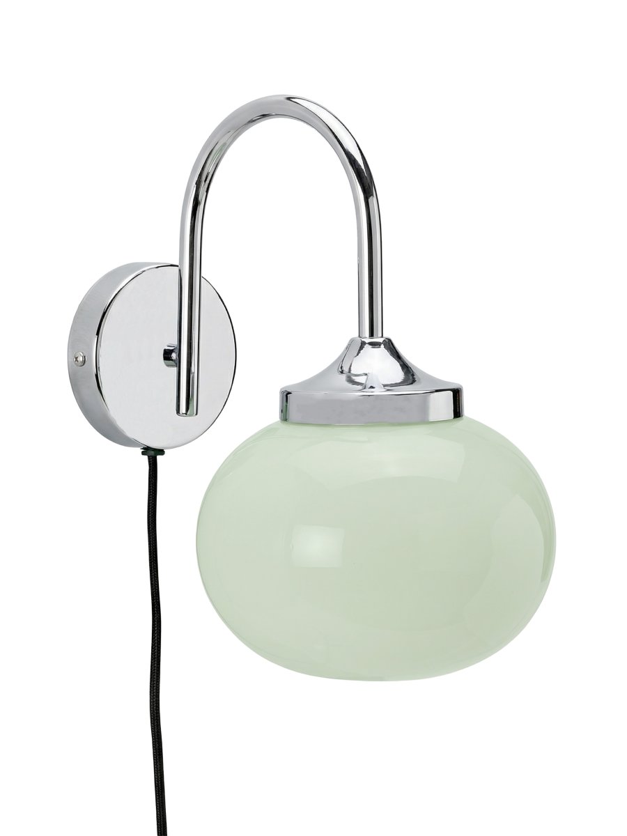 Elsy 30cm Grøn læselampe Fra PR Home - Elsy spreder et behageligt lys og er en del af en serie med flere matchende modeller for ensartet belysning i hjemmet.