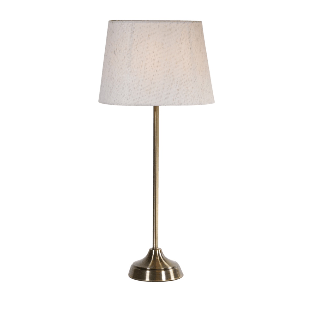 Zoom billede af Henrik 52cm Antik messing bordlampe Fra Lampan - Henrik passer lige s&aring; godt p&aring; et sidebord i stuen som p&aring; et skrivebord eller natbord og er nem at kombinere med forskellige indretningsstile.