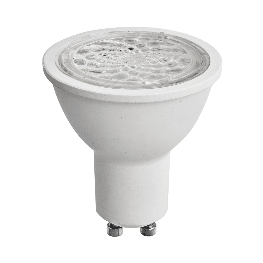GU10 Zoom 24° 36° 60° 7W Dæmpbar Hvid Fra Unison - LED GU10 Zoom 7W er en alsidig lyskilde med justerbar spredningsvinkel fra 24&deg; til 60&deg;, hvilket g&oslash;r den ideel til retningsbestemt eller bred belysning.