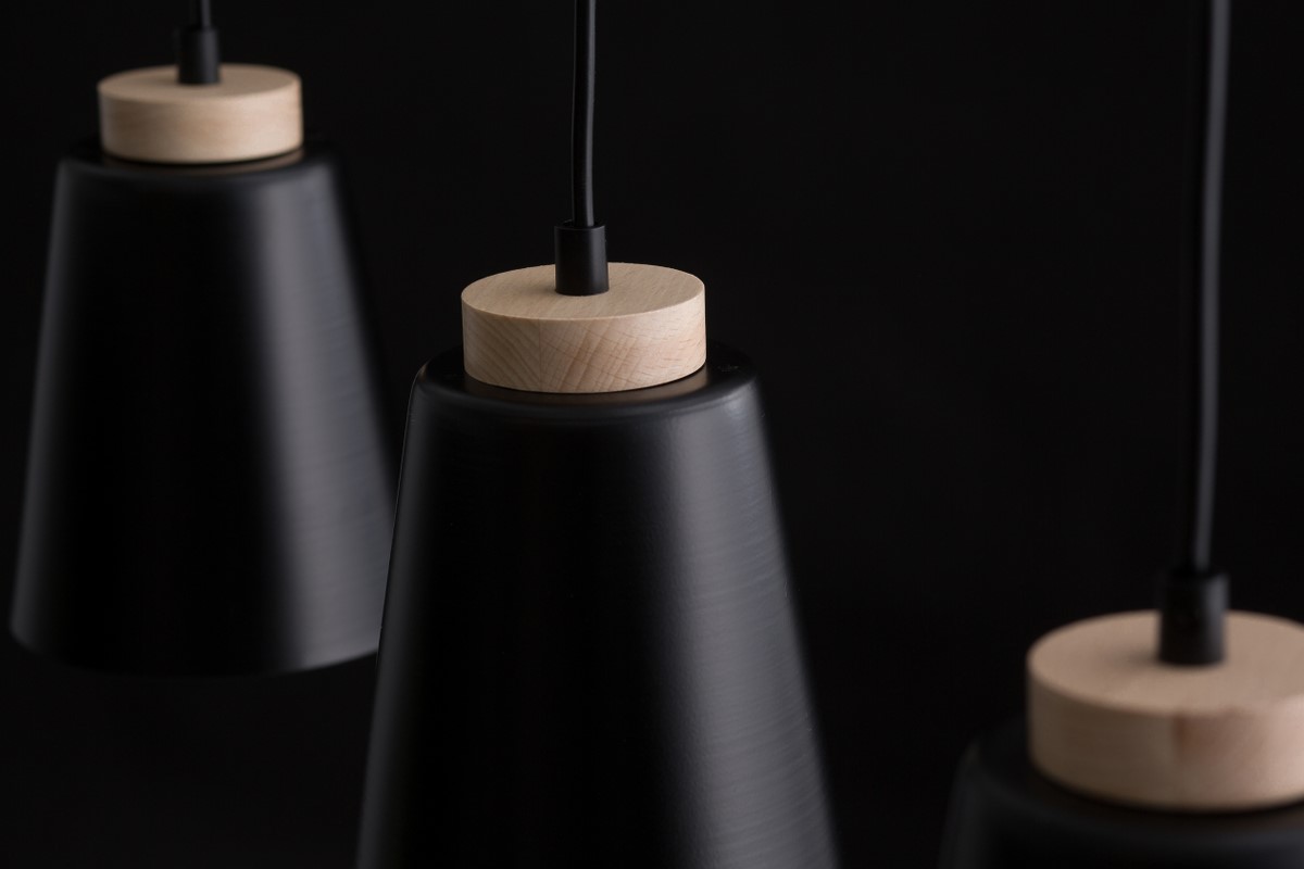 Bolero 66cm Sort loftslampe Fra Emibig Lighting - Med Bolero får du en unik følelse i dit hjem og gør interiøret mere hyggeligt.