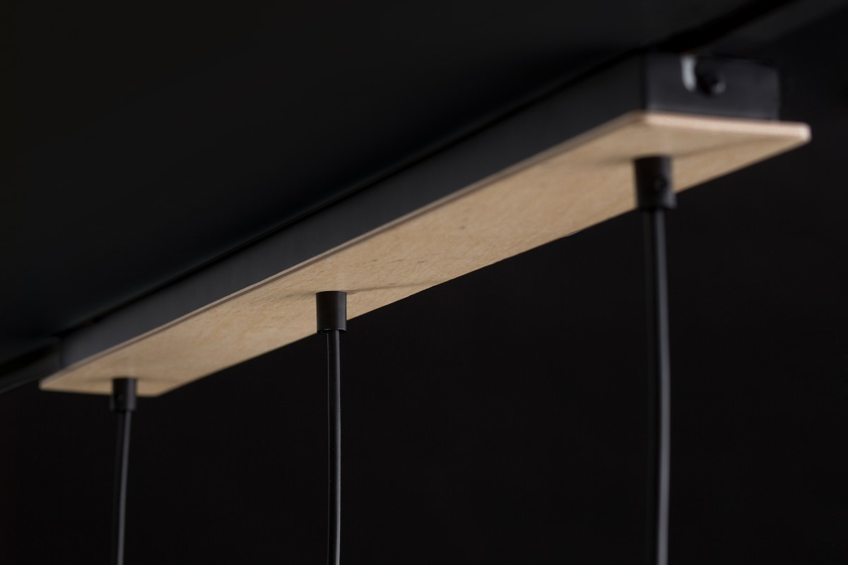 Bolero 66cm Sort loftslampe Fra Emibig Lighting - Med Bolero får du en unik følelse i dit hjem og gør interiøret mere hyggeligt.
