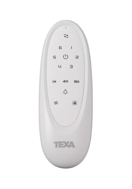 Cetus II Ø132 Nikkel Fra Texa Design - Den energieffektive nikkelmotor tilbyder 6 hastigheder og en reversfunktion, hvilket betyder, at den kan bruges b&aring;de om sommeren til at k&oslash;le af og om vinteren til at recirkulere varm luft.