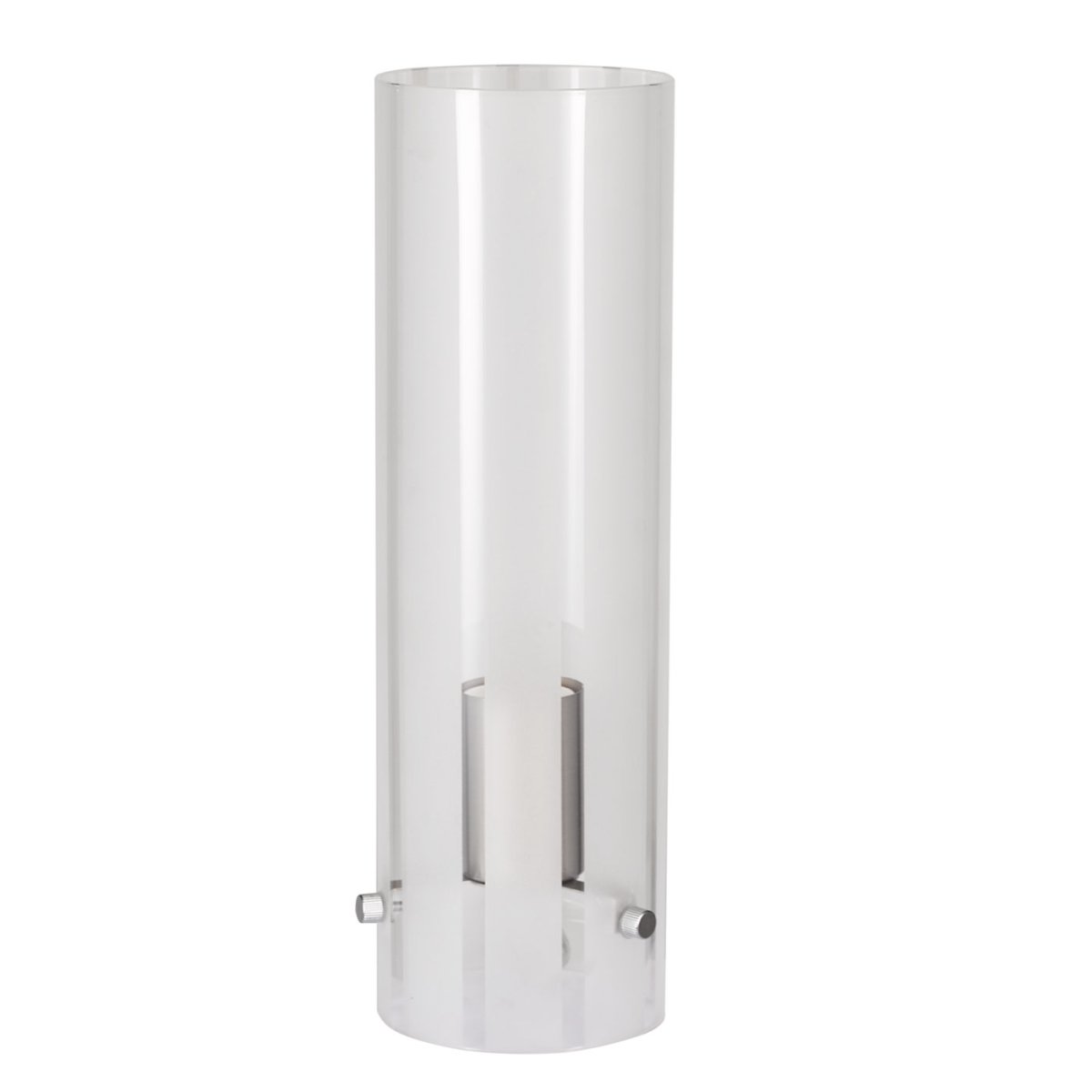 Tub 32cm Frost bordlampe Fra Oriva - Lampen spreder et blødt og behageligt lys, som skaber en rolig og indbydende atmosfære.