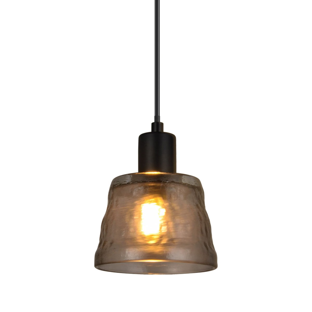Bonnie Ø13 Røgfarvet vindueslampe Fra Oriva - Denne elegante vindueslampe i r&oslash;get glas skaber en varm og indbydende atmosf&aelig;re i dit hjem.