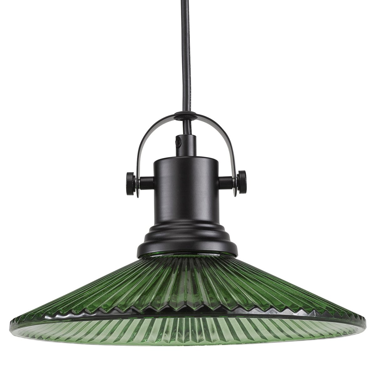 Debbie Ø21 Grøn vindueslampe Fra Oriva - Debbie er en klassisk vindueslampe med industrielle designdetaljer.