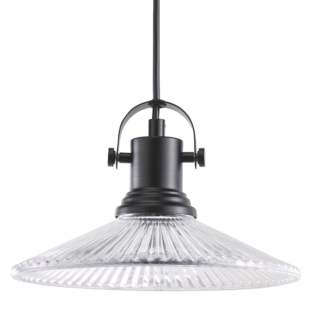 Debbie Ø21 Gennemsigtig vindueslampe Fra Oriva - Debbie er en klassisk vindueslampe med industrielle designdetaljer.