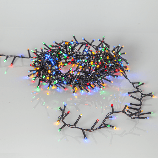 Lyskæde Flashy 16m Flerfarvet Fra Star Trading - Leveres med praktisk &aelig;ske til nem opbevaring, n&aring;r l&oslash;kken ikke er i brug.