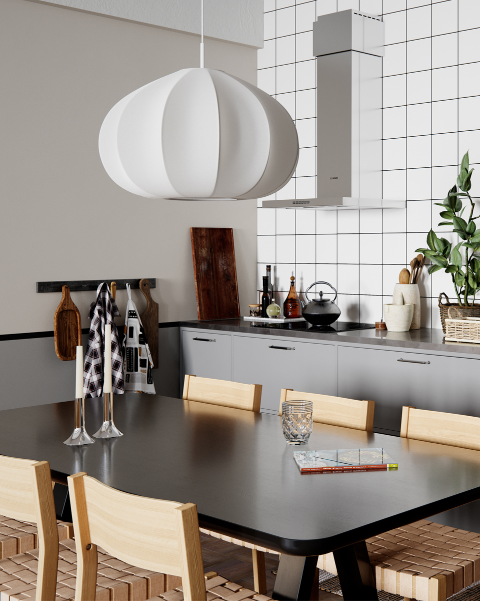 Ebba Ø60 Hvid loftslampe Fra By Rydéns - Ebba er lavet i tyndt hvidt stof, der giver et feminint touch og spreder et bl&oslash;dt lys gennem det sarte materiale.