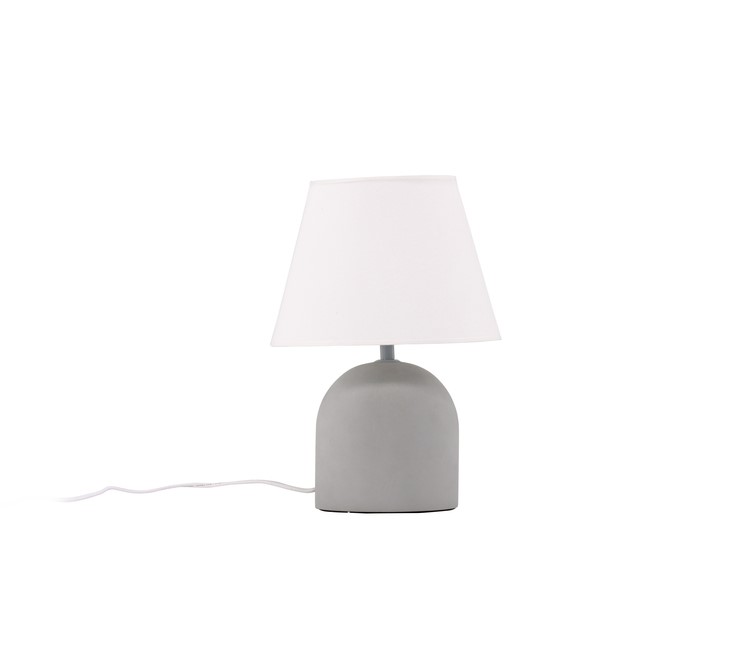 Styrsö 37cm Grå bordlampe Fra Venture Design - Denne lampe er perfekt til at placere p&aring;&aring; en b&aelig;nk som indretningsdetalje eller til at lyse rummet op.
