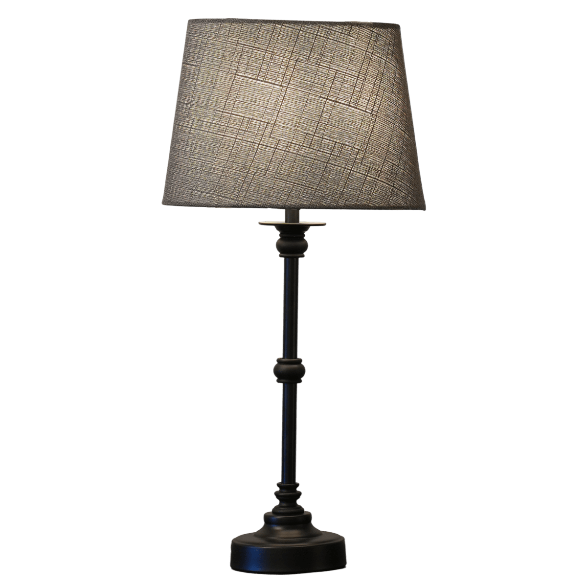 Axel Mini 50cm Sort bordlampe Fra Lampan - Axel mini er en stilfuld bordlampe med et klassisk udtryk og dekorative detaljer.