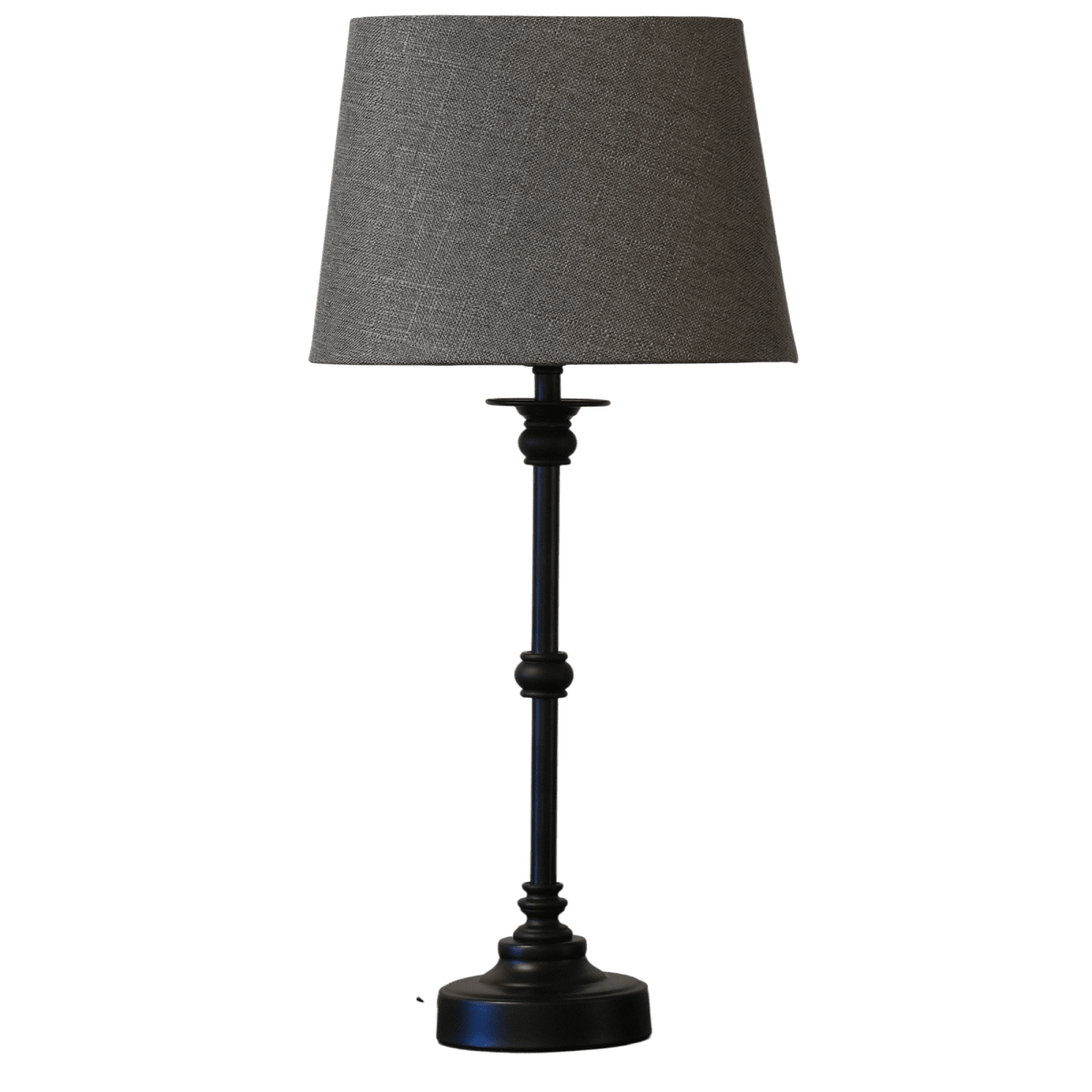 Axel Mini 50cm Sort bordlampe Fra Lampan - Axel mini er en stilfuld bordlampe med et klassisk udtryk og dekorative detaljer.