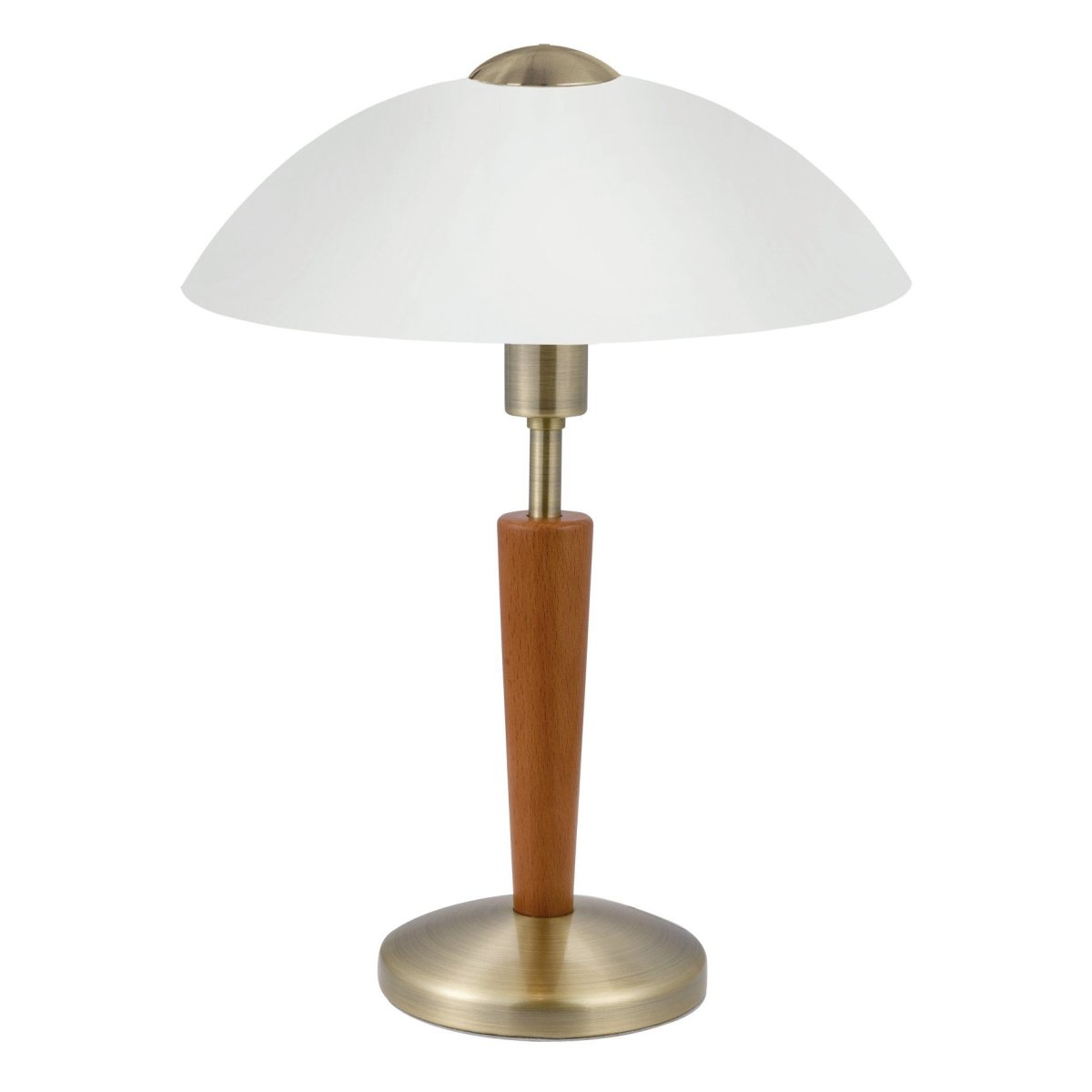 Solo 35cm Bronze bordlampe Fra Eglo - Solo 1 er ikke bare en lampe, men en moderne interi&oslash;rdetalje, der kombinerer funktion og design p&aring; et velsmagende fad.