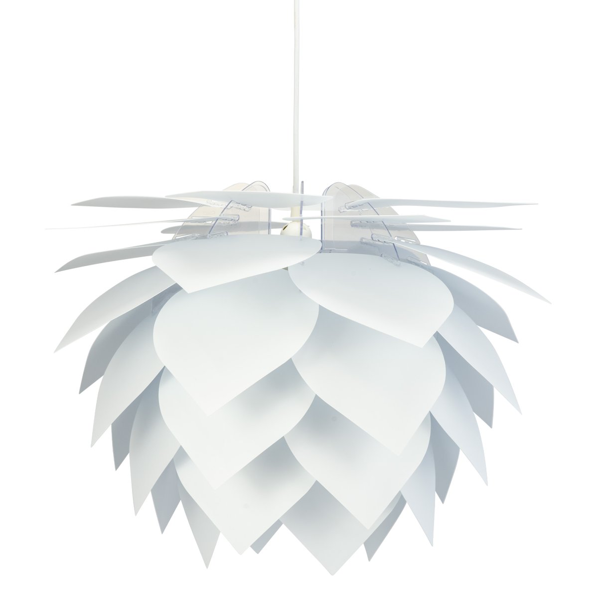 Illumin Ø45 Hvid loftslampe Fra Dyberg Larsen - Illumin fra Dyberg Larsen er en stilfuld og bæredygtig lampe, der kombinerer dansk design med funktionalitet og en bæredygtig måde at tænke på.