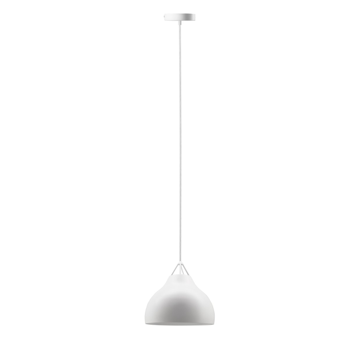 Pyra Ø23 Hvid loftslampe Fra Dyberg Larsen - Pyra er designet af Frank Kerdil for Dyberg Larsen, og er en lampe, der bringer lyskvalitet og stil ind i dit hjem.