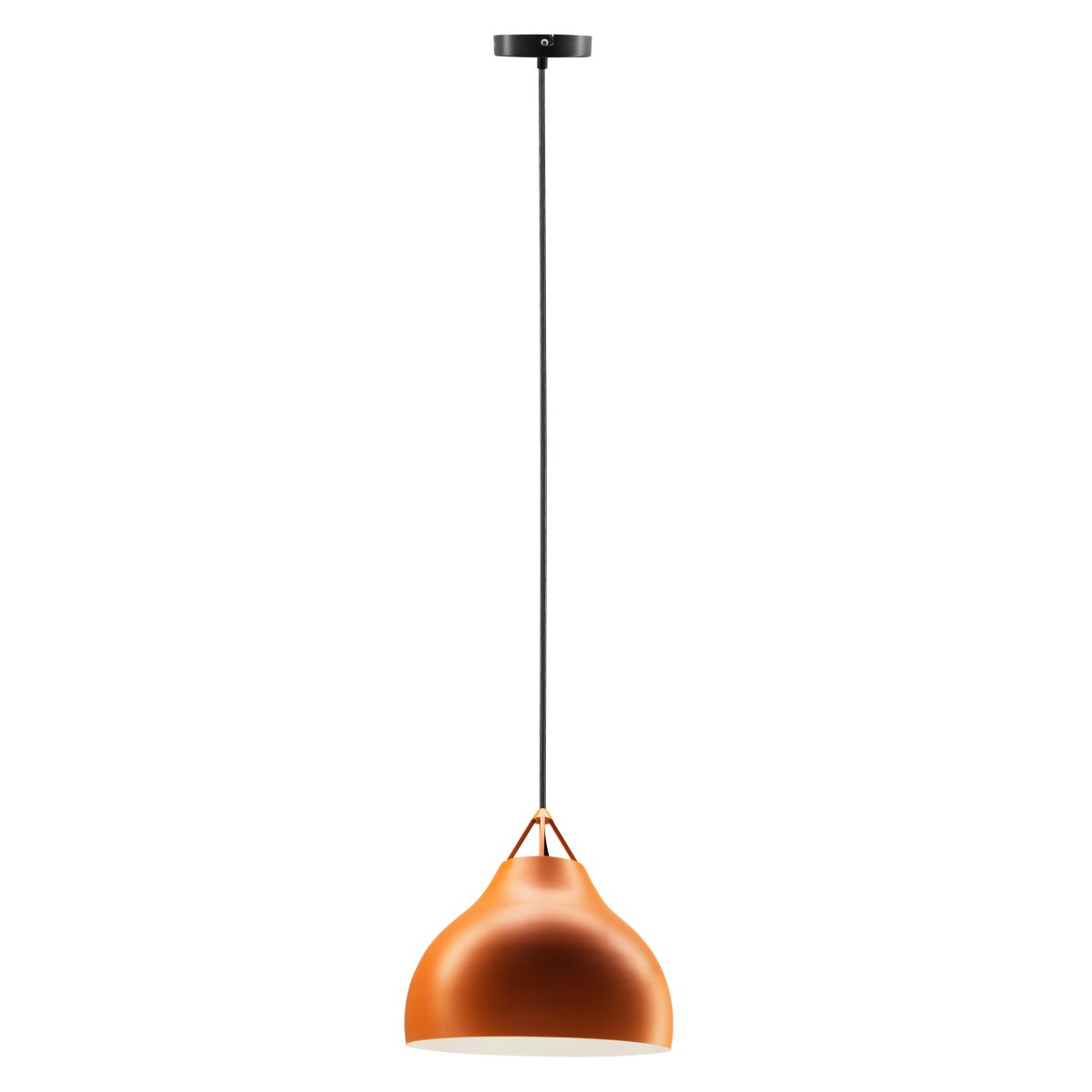 Pyra Ø30 Cognac loftslampe Fra Dyberg Larsen - Pyra er designet af Frank Kerdil for Dyberg Larsen, og er en lampe, der bringer lyskvalitet og stil ind i dit hjem.