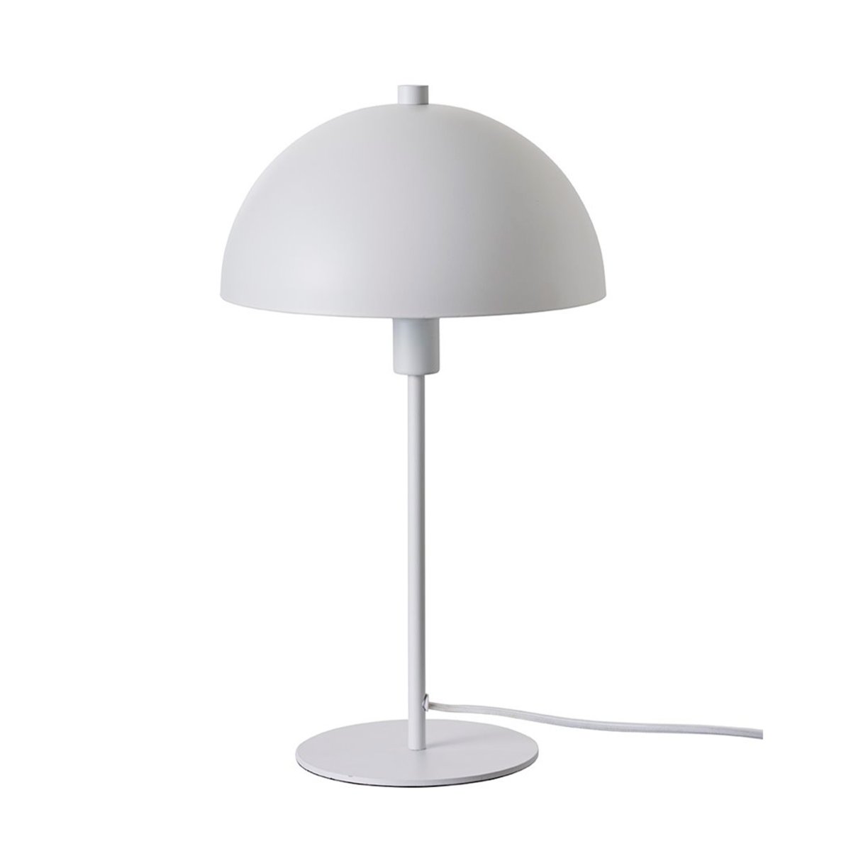 Stockholm 43cm Hvid bordlampe Fra Dyberg Larsen - Med sit tidl&oslash;se og diskrete look passer Stockholm-lampen ind i alle indretningsstile og bliver en trendy tilf&oslash;jelse til dit hjem.