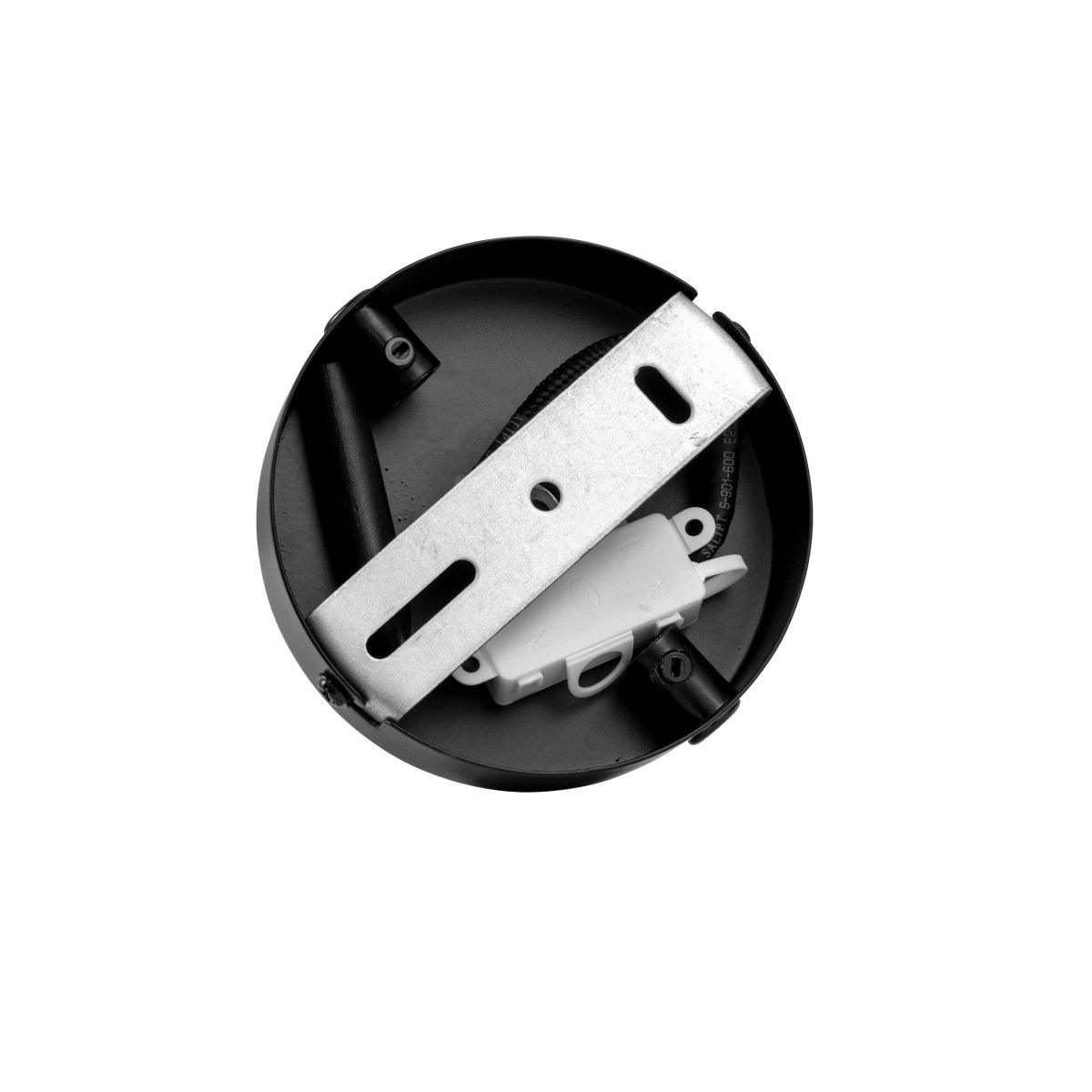 Tokyo Ø20 Sort loftslampe Fra Dyberg Larsen - Tokyo pendel i mat sort metal er en tidløs lampe med hvidt interiør på; lampeskærmen, der maksimerer lysets effekt.