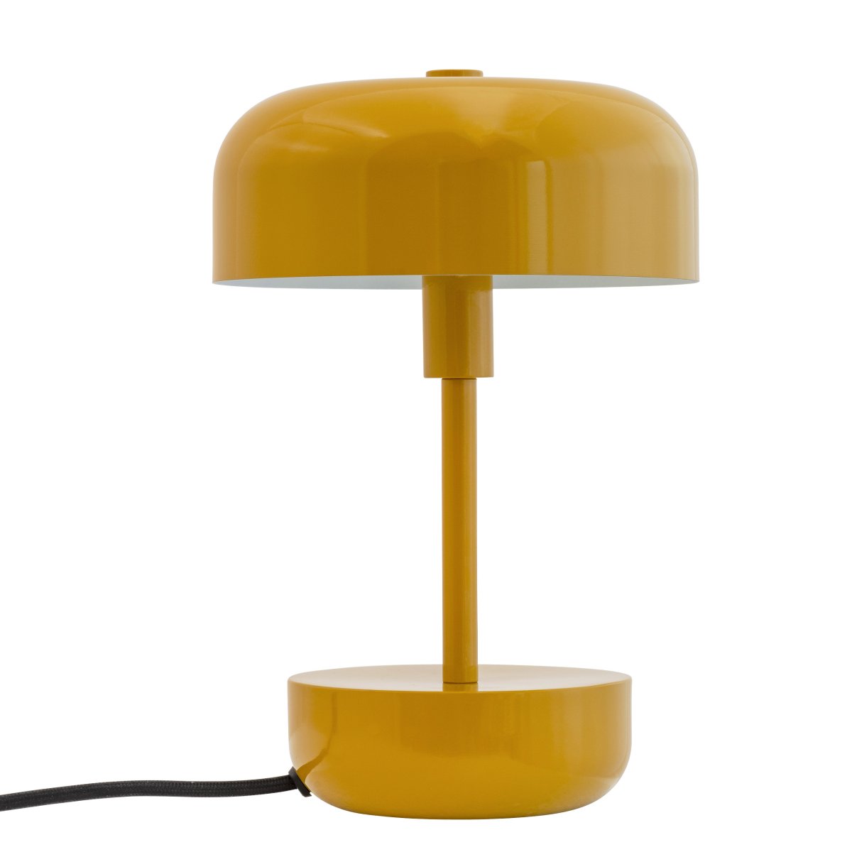 Haipot 25cm Karry bordlampe Fra Dyberg Larsen - Haipot-serien fås i både stilfulde og livlige nuancer, hvilket giver en iøjnefaldende oplevelse og et moderne rumtema.