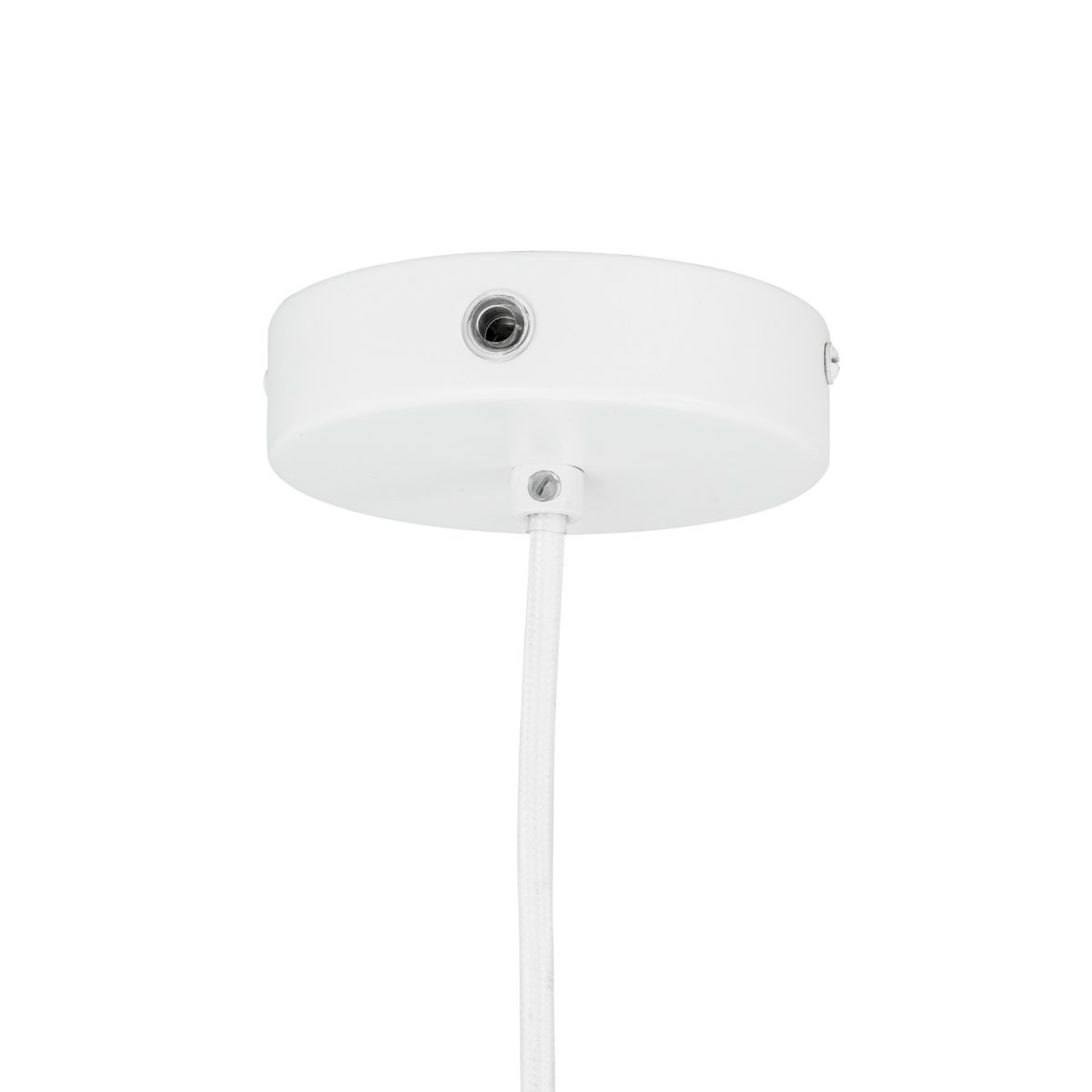 DL44 Ø44 Hvid loftslampe Fra Dyberg Larsen - Opgrader din belysning over spisebordet, i k&oslash;kkenet, hallen eller i ethvert rum, og nyd skandinavisk minimalisme og et varmt, indbydende lys med DL44 pendlen.