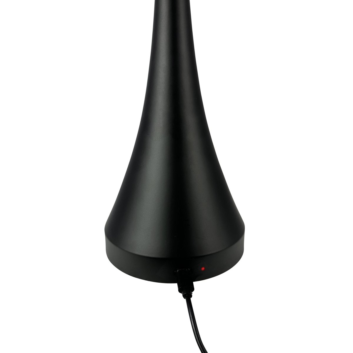 Vienna 28cm Sort bærbar Fra Dyberg Larsen - Den genopladelige lampe giver dig frihed til at placere den hvor som helst uden at bekymre dig om kabler.