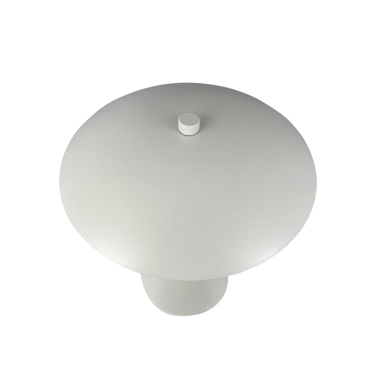 Vienna 28cm Creme hvid bærbar Fra Dyberg Larsen - Den genopladelige lampe giver dig frihed til at placere den hvor som helst uden at bekymre dig om kabler.