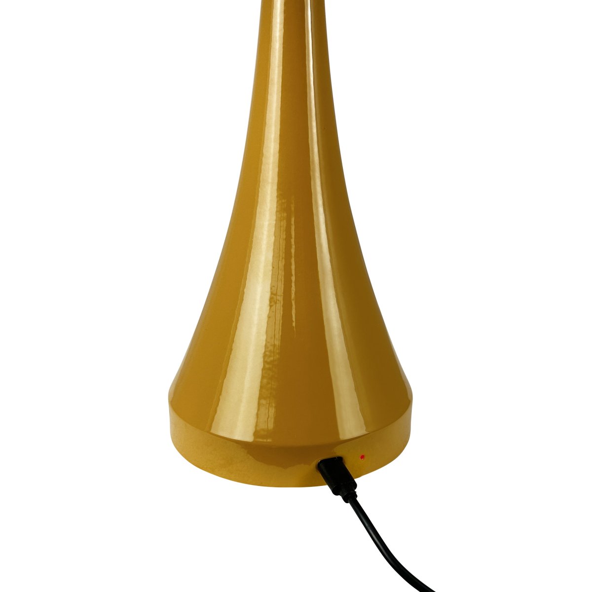 Vienna 28cm Karry bærbar Fra Dyberg Larsen - Den genopladelige lampe giver dig frihed til at placere den hvor som helst uden at bekymre dig om kabler.