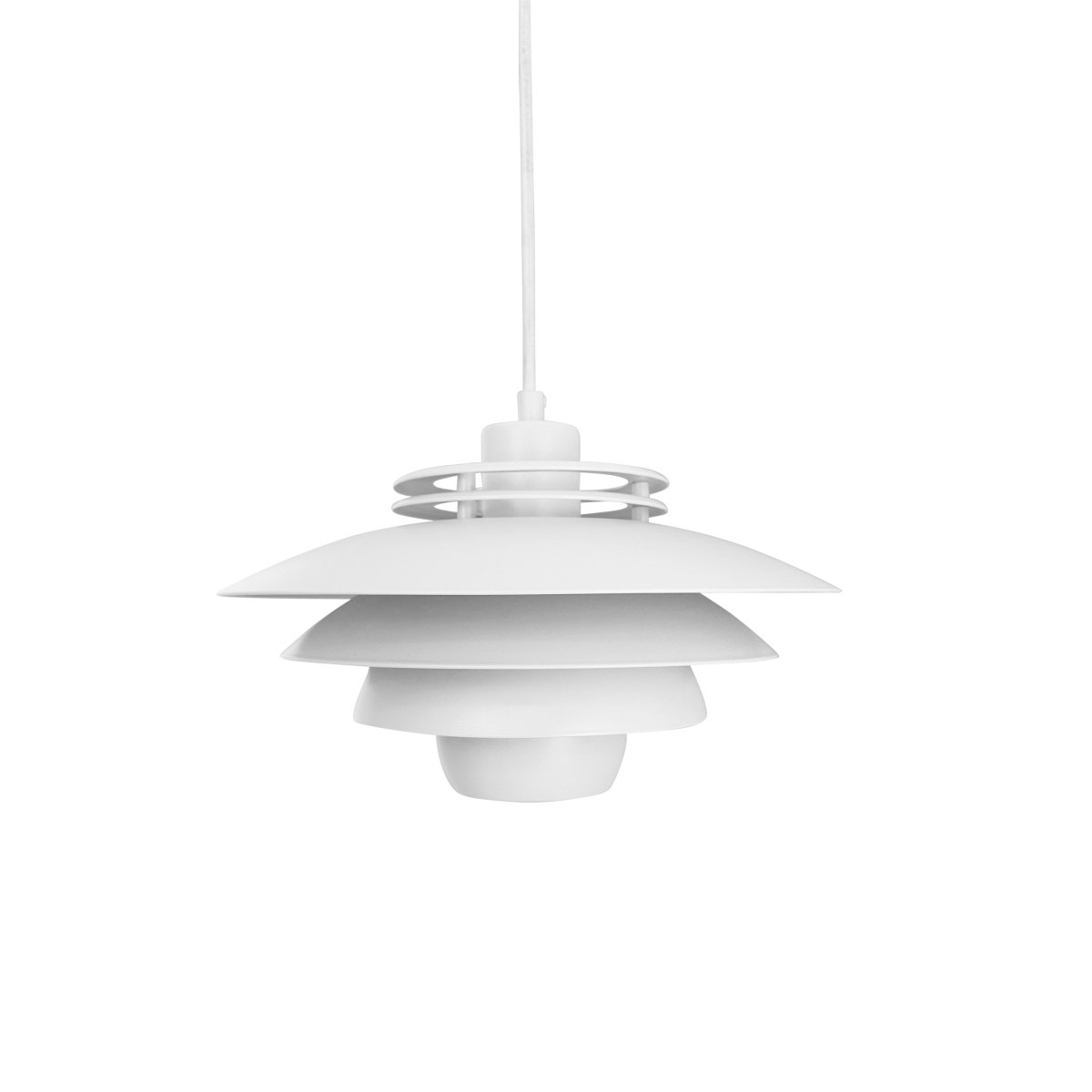 Ejka Ø30 Hvid loftslampe Fra Dyberg Larsen - Uppt&auml;ck Ejka Mini Pendel, en dansk designet lampe med en nutidig stil, der passer perfekt ind i det nordiske hjem.