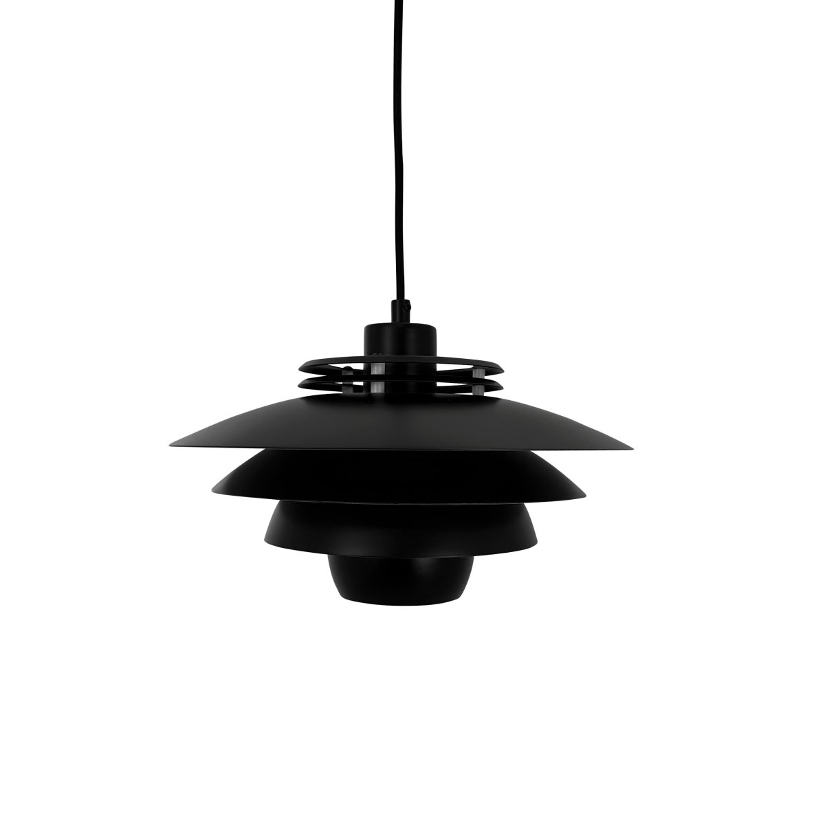 Ejka Ø30 Sort loftslampe Fra Dyberg Larsen - Uppt&auml;ck Ejka Mini Pendel, en dansk designet lampe med en nutidig stil, der passer perfekt ind i det nordiske hjem.
