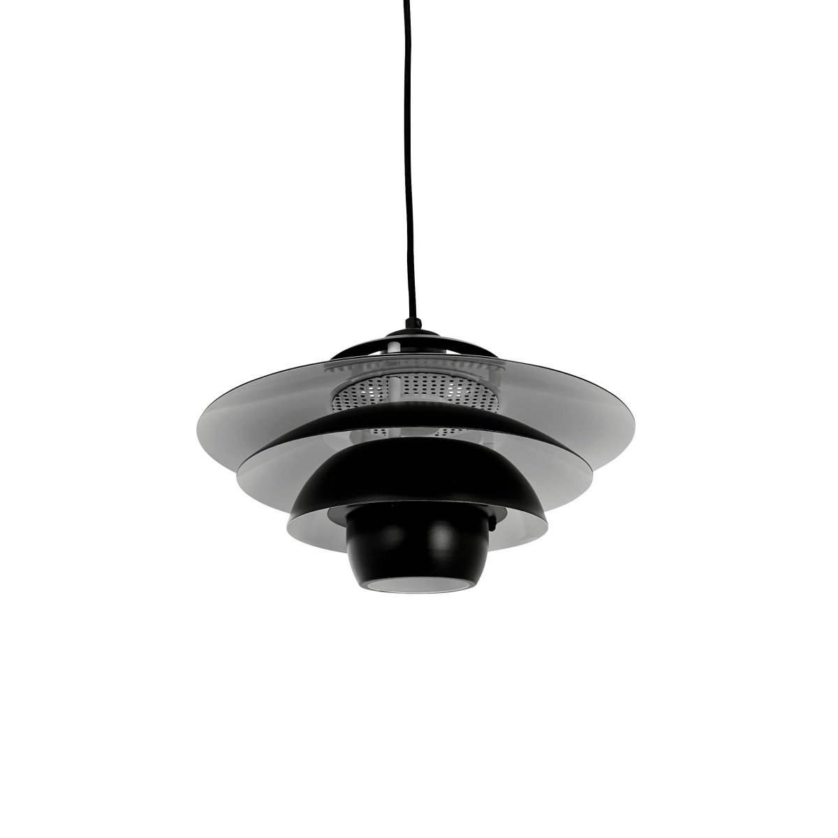 Ejka Ø30 Sort loftslampe Fra Dyberg Larsen - Uppt&auml;ck Ejka Mini Pendel, en dansk designet lampe med en nutidig stil, der passer perfekt ind i det nordiske hjem.