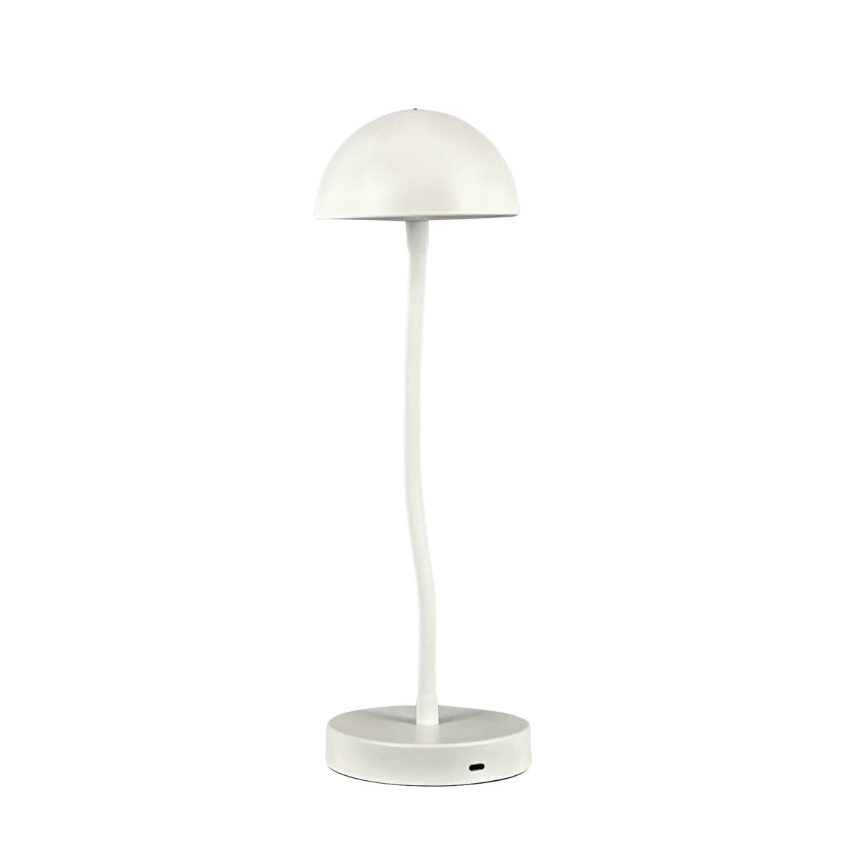 Fonzy 38cm Hvid bærbar Fra Dyberg Larsen - Fonzy bordslampa &auml;r b&aring;de rolig och praktisk, och dess flexibilitet g&ouml;r den till ett perfekt val f&ouml;r den som vill ha en lampa som &auml;r b&aring;de funktionell och stilren.