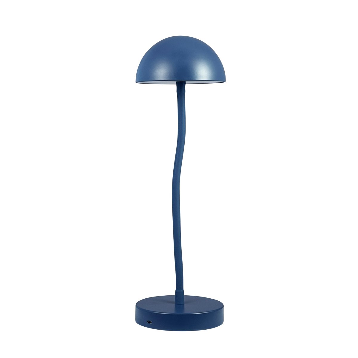 Fonzy 38cm Blå bærbar Fra Dyberg Larsen - Fonzy bordslampa &auml;r b&aring;de rolig och praktisk, och dess flexibilitet g&ouml;r den till ett perfekt val f&ouml;r den som vill ha en lampa som &auml;r b&aring;de funktionell och stilren.