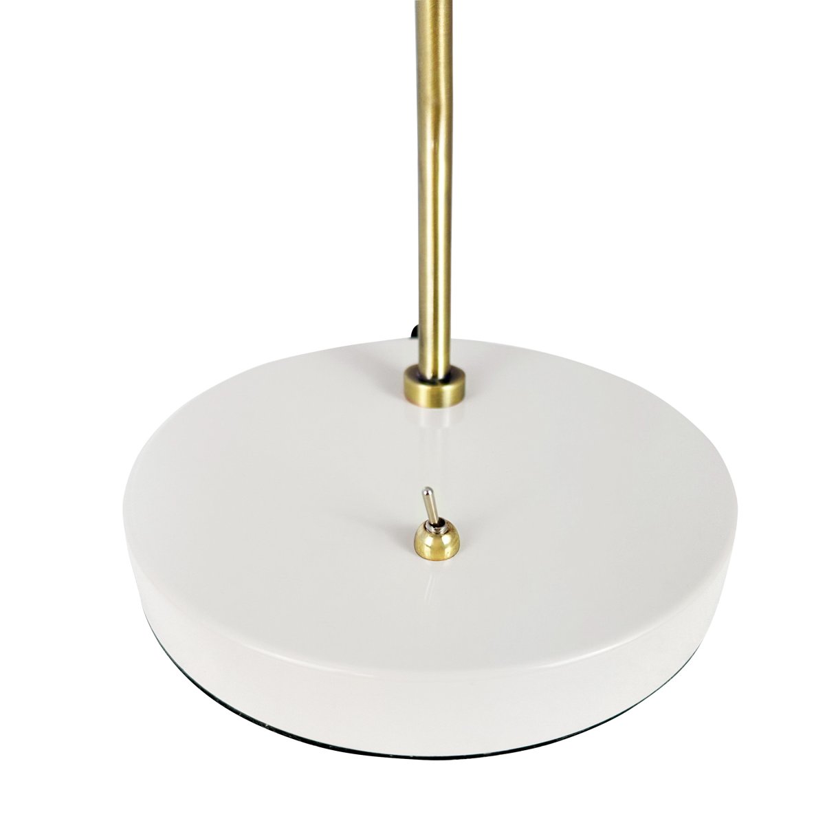 Sleep 43cm Blank hvid skrivebordslampe Fra Dyberg Larsen - Sleep bordlampe er en moderne og stilfuld belysningsl&oslash;sning til dit hjem.