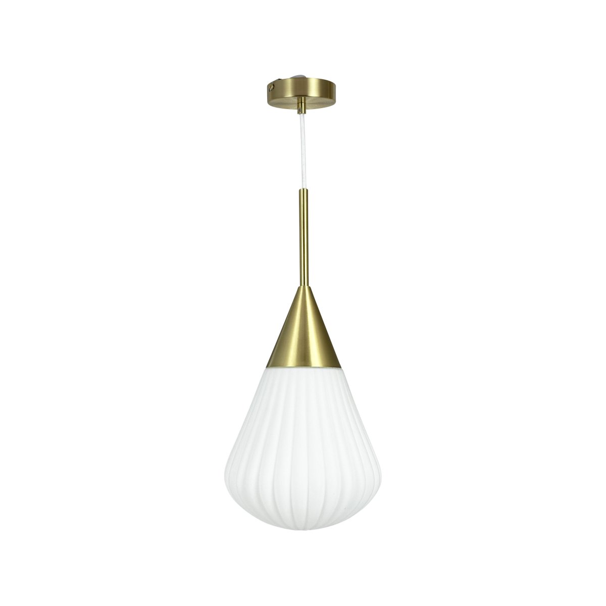 Ballon Ø20 Hvid loftslampe Fra Dyberg Larsen - Med sin moderna form och stilrena material &auml;r Ballon Pendant det perfekta valet f&ouml;r den som vill f&ouml;rena ljus och elegans &ndash; en funktionell och tidl&ouml;s designklassiker.