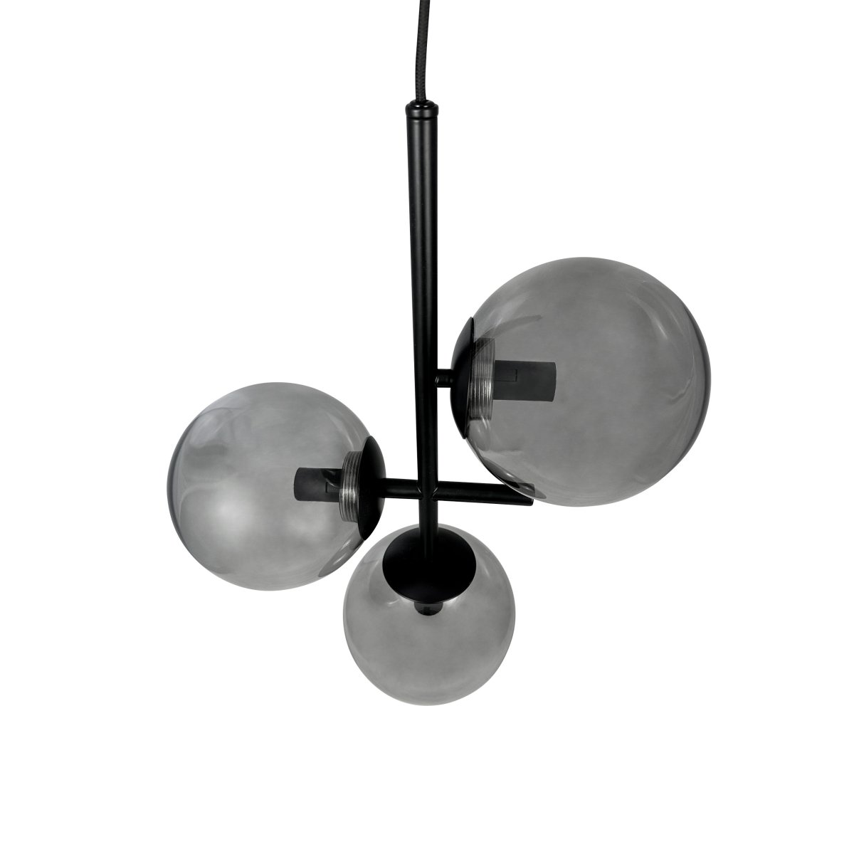Como Ø30 Sort loftslampe Fra Dyberg Larsen - Como loftspendel er en imponerende lampe, der skiller sig ud i alle interiører med sit stærke, moderne formsprog.