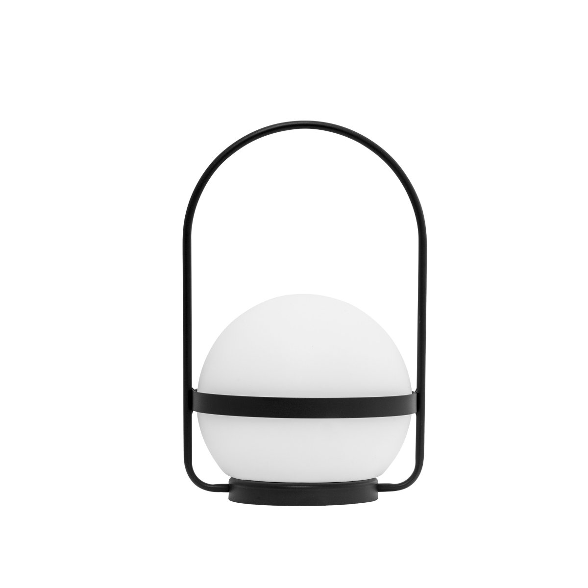 Summer 25cm Sort bærbar Fra Dyberg Larsen - Buzzer er en genopladelig LED-lampe, der kan oplades både via solpanel og USB, hvilket giver dig lys, når du har brug for det.