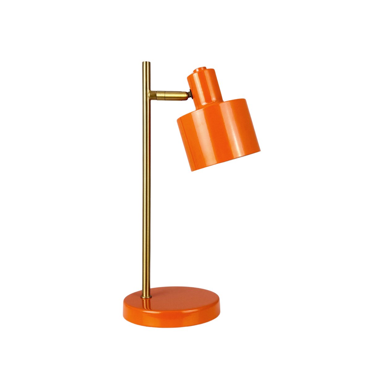 Ocean Mini 28cm Orange bærbar Fra Dyberg Larsen - Fuldt opladet p&aring; cirka 6 timer, og den lyser i op til 20 timer ved laveste lysstyrke og op til 4 timer ved h&oslash;jeste.
