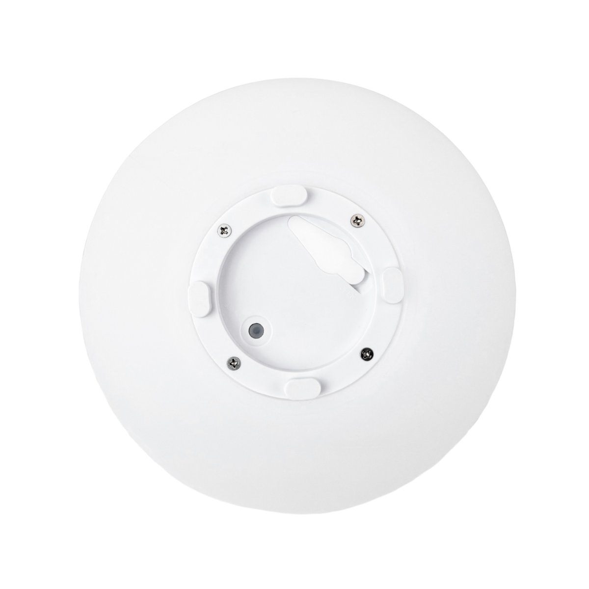 Ellipse 27cm Hvid bærbar Fra Dyberg Larsen - Den lyser i op til 42 timer ved laveste lysstyrke og op til 12 timer ved h&oslash;jeste.