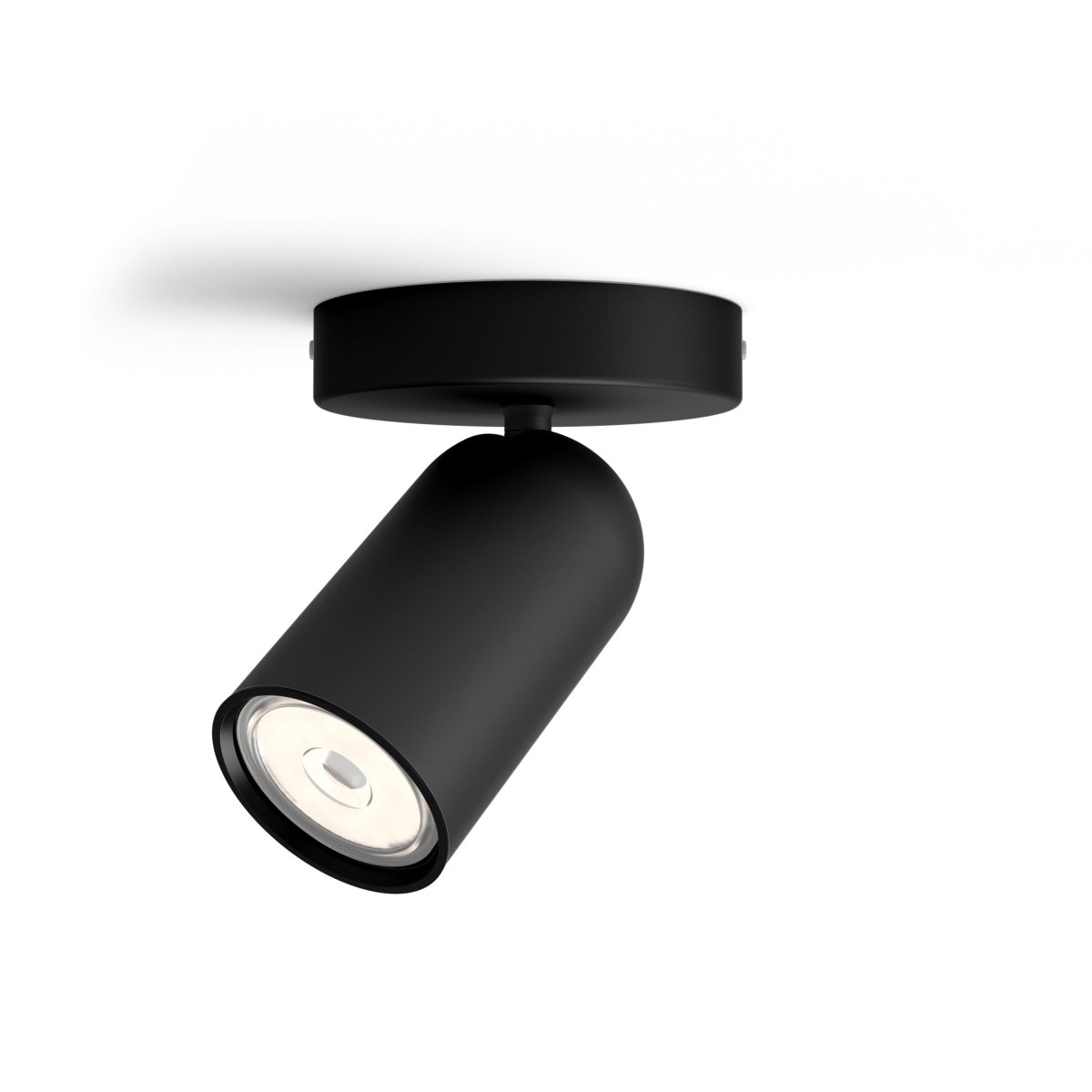 Pongee Sort spotlight Fra Philips - Den tilhører myLiving Contemporary-serien, der er kendt for sine bløde silhuetter og højkvalitetslys, der passer til nutidens indretningstrends.