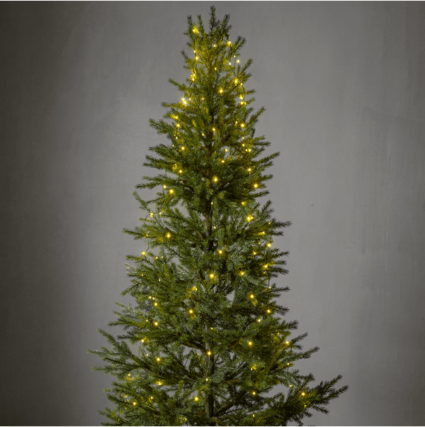 Dew Drop Micro 2m Grøn Fra Star Trading - Lysstreng med 160 varmhvide LED-lyspunkter, der giver et atmosf&aelig;risk, varmhvidt sk&aelig;r.