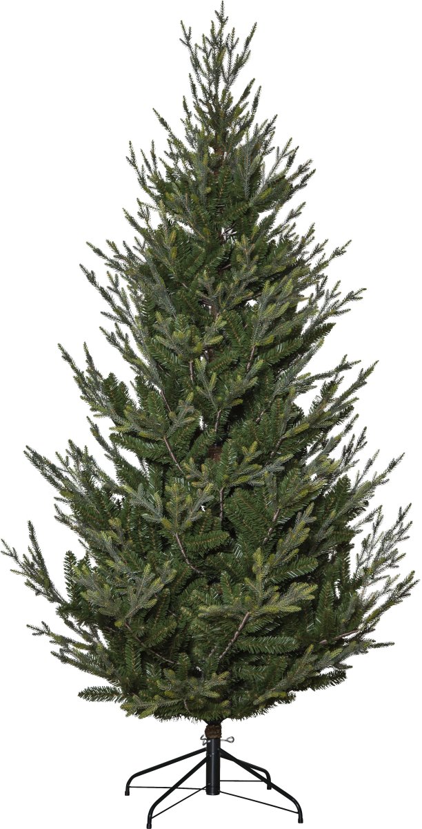 Uppsala 210cm Fra Star Trading - Juletr&aelig;et er 210 cm h&oslash;jt og 110 cm bredt.